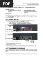 PM0616 CXR2000+CXR3000 Getting Started Guide