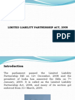 Limited Liability Partnership Act, 2008