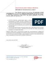 Comunicado A Empresas Que Realizaran Actividades en Fundicion Central S