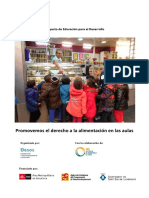 Proyecto Educativo Derecho A La Alimentación