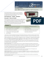 Model DS1200-AMT: Single Channel Dew Point Hygrometer Ranges Available Between - 120°C To +20°C (-166°F To +68°F) Dewpoint