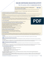 Online Continuing Education Activity: Cardiotoxicity of Anticancer Treatments: Epidemiology, Detection, and Management