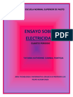 Ensayo Sobre Electricidad Iem Escuela Normal Superior de Pasto