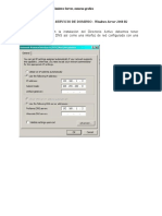Pasos para Configurar Servidor de Dominio en Windows Server