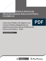 C11-Ebrs-22 - Ebr Secundaria Educacion Fisica - Forma 2