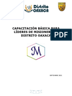 Capacitación Básica para Líderes de Misioneritas Oaxaca