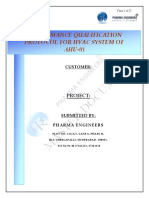 7.4 Performance Qualification Protocol For Air Handling Unit