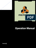 Reason 5 Operation Manual