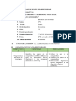 Plan de Sesión de Aprendizaje