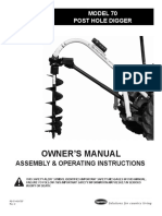 Post Hole Digger Manual