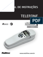 Manual Telefone Gôndula Com ID - MULTITOC