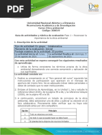 Guía de Actividades y Rúbrica de Evaluación - Fase 1 - Reconocer La Importancia de La Ética Ambiental