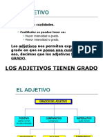 Grados de Adjetivo