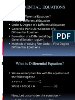 Differential Equations