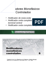 Retificador Monofásico Controlado