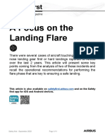 A Focus On The Landing Flare