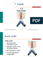 Chapter 17 Lipids: 17.2 Fatty Acids