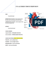 Notes For Responses To Altered Tissue Perfusion