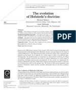 The Evolution of Hofstede's Doctrine