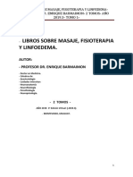 MASAJE - FISIOTERAPIA - Y - LINFOEDEMA - Tomo - I