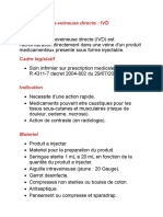 L'injection Intra-Veineuse Directe: IVD