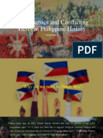 Controversies and Conflicting Views in Philippine History