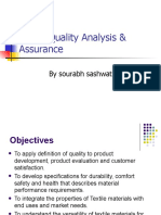 Fabric Quality Analysis & Assurance: by Sourabh Sashwat