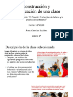 Reconstrucción y Sistematización de Una Clase