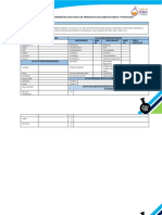 Ficha de Reporte de Actividades Del Plan Anual de Trabajo de Los Ccyt