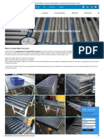 Gravity Roller Conveyor Manufacturer