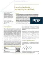 Lacosamide: A Novel Antiepileptic and Anti-Nociceptive Drug On The Block