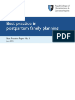 Best Practice Paper 1 Postpartum Family Planning