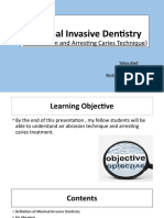 Minimal Invasive Dentistry