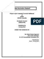 Project On Derivaties