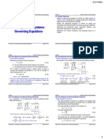 Ch.03 Single DOF Systems - Governing Equations