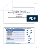 A Hands-On Tutorial: Working With Smart Contracts in Ethereum