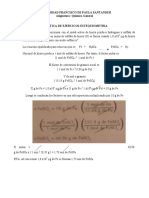 Ejercicios de Estequiometría 3.5