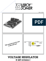 Leroy Somer R 449 Manual