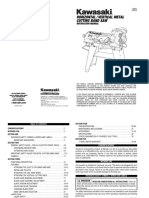 Horizontal /vertical Metal Cutting Band Saw: Instruction Manual