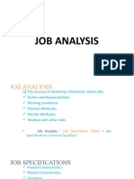 Job Analysis