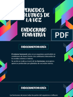 3 Periodos Evolutivos y Endocrinofoniatria