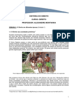 História Do Direito - Semana 2 - Texto Base - o Direito Dos Povos Sem Escrita