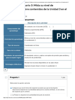 Examen - (AAB01) Cuestionario 3 - Mida Su Nivel de Conocimientos Sobre Contenidos de La Unidad 3 en El Cuestionario 3p