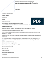 Examen - (APEB2-15%) Resolución de Problemas 2 - Espacios Vectoriales