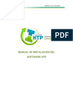 Manual de INSTALACION SOFTWARE HTP