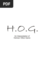 H.O.G. Holmes' Other Game