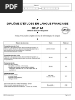 Exemple 1 Sujet Delf A1 Junior 1 11