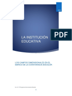 03 - Los Campos Dimensionales de La Unidad Educativa Escuela Convivencia Escolar