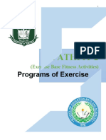 Programs of Exercise: Pathfit 2