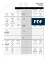 Bardmoor YMCA Schedule